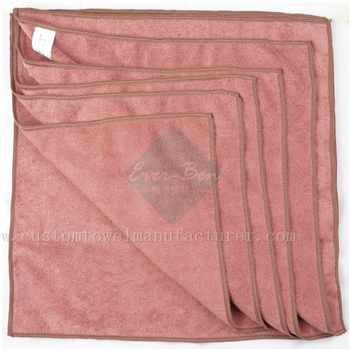 China Custom muslin baby washcloths Exporter bulk Bespoke Rose Color Soft Quick Dry Infant towels Producer for France Europe